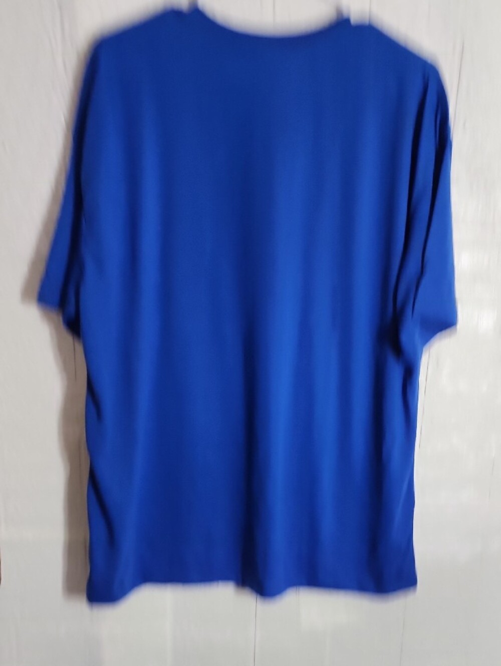 Blue Short-Sleeve Graphic Tee with Crow Print - Women - Picture 5 of 5